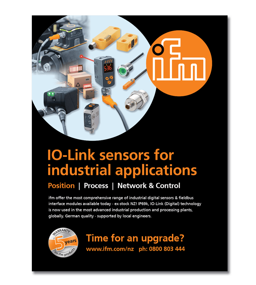 ifm print advert by Reed Design